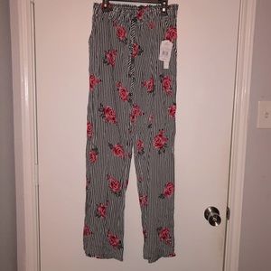 BNWT Joe B wide leg striped pants